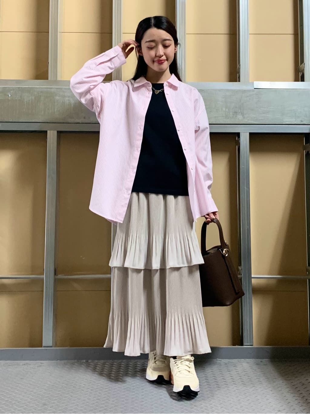 sahoさんの「THE SHOP TK｜【POLO BCS 別注】ワンポイント刺繍T」を使ったコーディネート