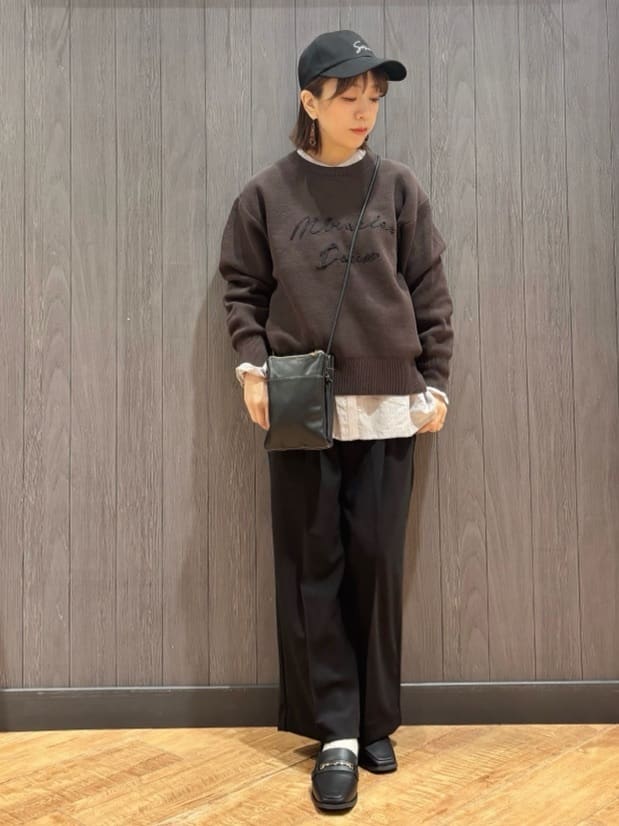 meiさんの「SHOO･LA･RUE｜【S-LL】大人フェミニン ペプラム風フリルブラウス」を使ったコーディネート