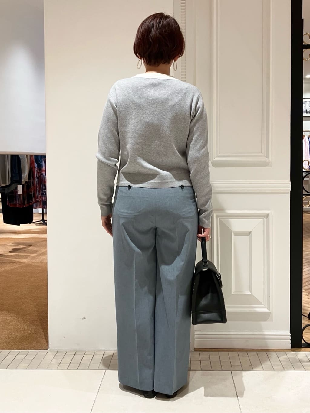 TAJIさんの「DRESSTERIOR｜◆ウォッシャブル コットンカシミヤ コンビカーデ」を使ったコーディネート