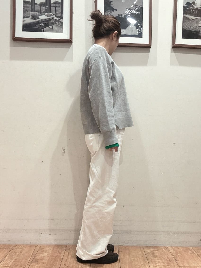 ユウキさんの「SHOO･LA･RUE｜【SHOO・LA・RUE DENIM/SS-LL】程よい厚みの ストレートデニムパンツ（10.5オン」を使ったコーディネート