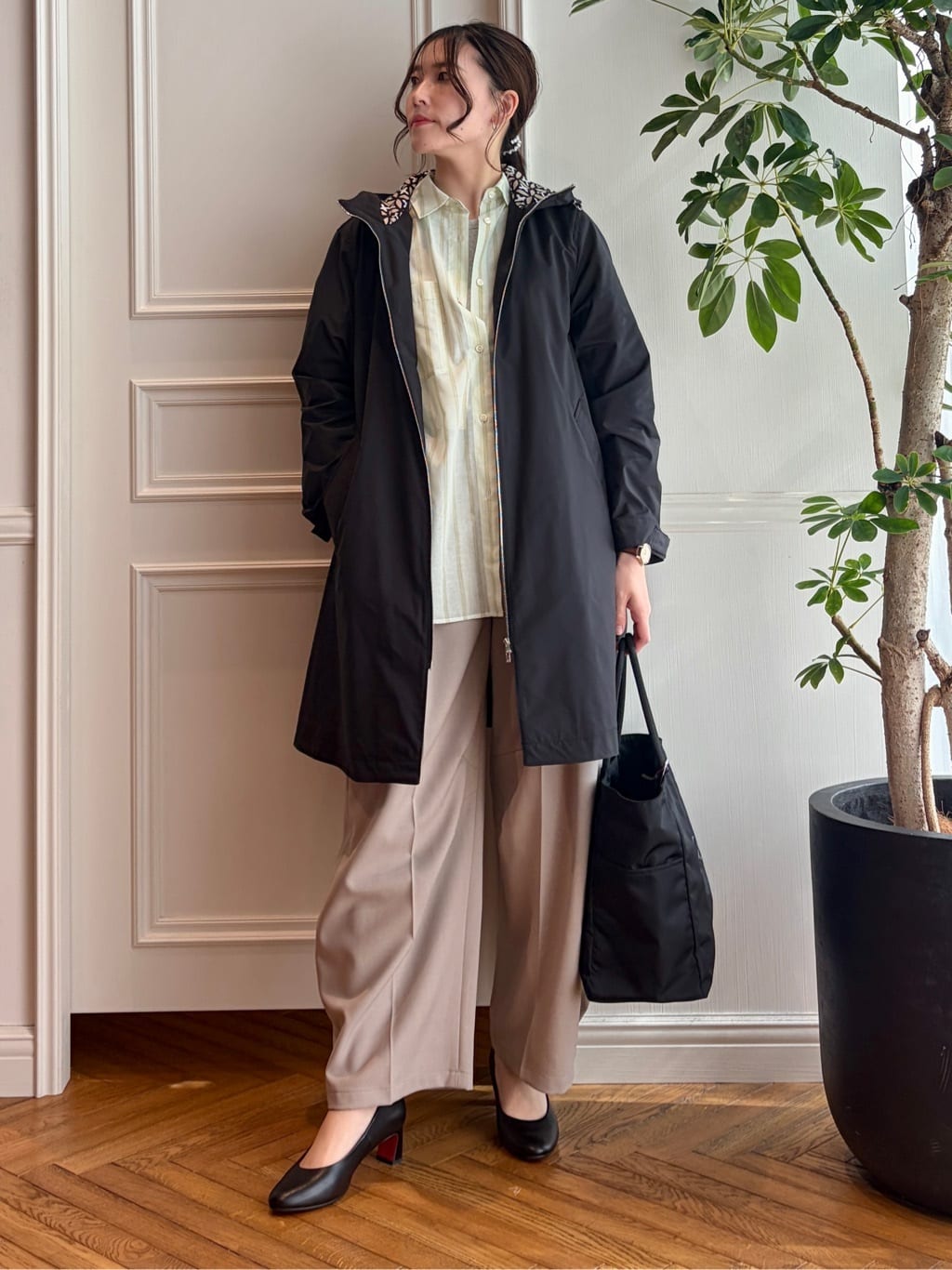 nakaoさんの「DRESSTERIOR｜【接触冷感/ウォッシャブル/otonaMUSE5月号掲載】カービーカーゴパンツ」を使ったコーディネート
