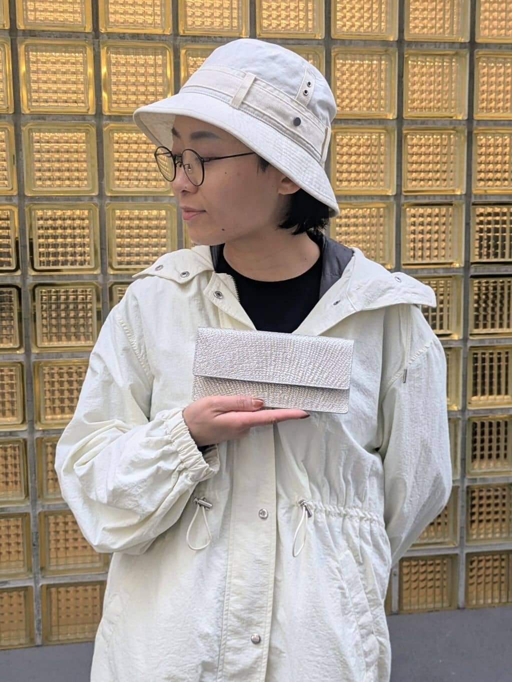 MTさんの「HIROKO HAYASHI｜DAMASCO（ダマスコ）長財布スリム」を使ったコーディネート