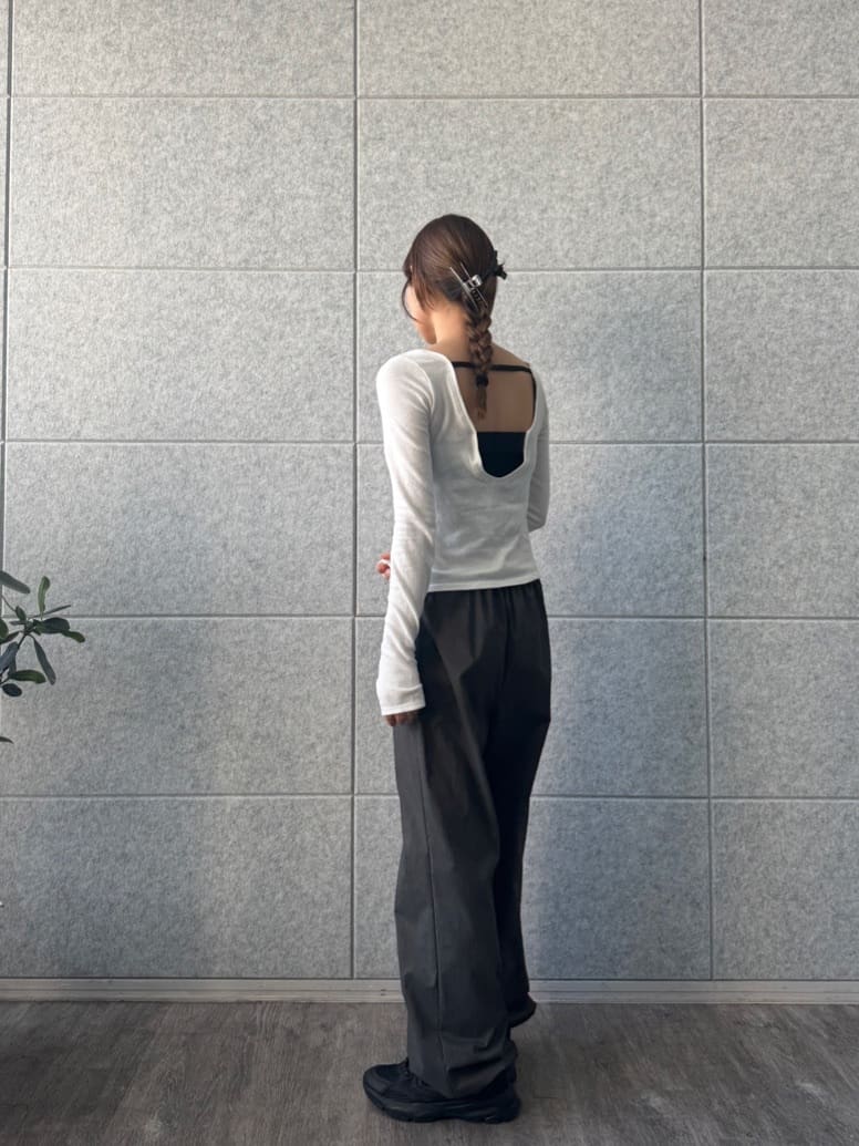 designer yukaさんの「CODE A｜drawcord utility pants」を使ったコーディネート