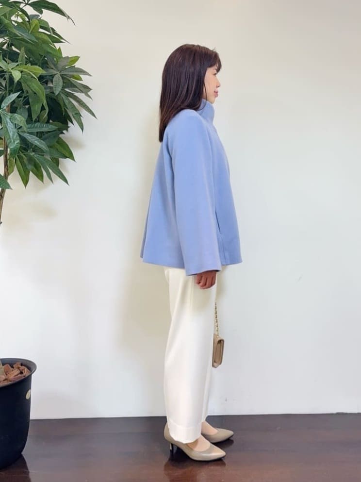 CHISATOさんの「UNTITLED｜【着回しが効く／オンオフアウター】ウールショートコート」を使ったコーディネート