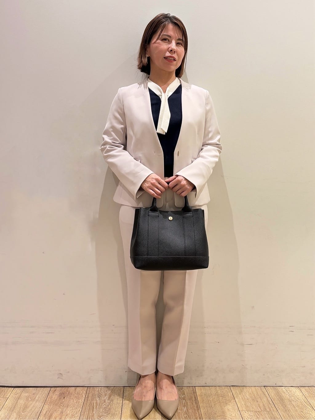 YUKOさんの「index｜ベーシックパンプス」を使ったコーディネート