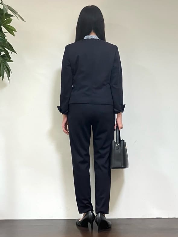 カレンさんの「UNTITLED｜【洗える/お仕事着】ジオメトリック ハイネックブラウス」を使ったコーディネート