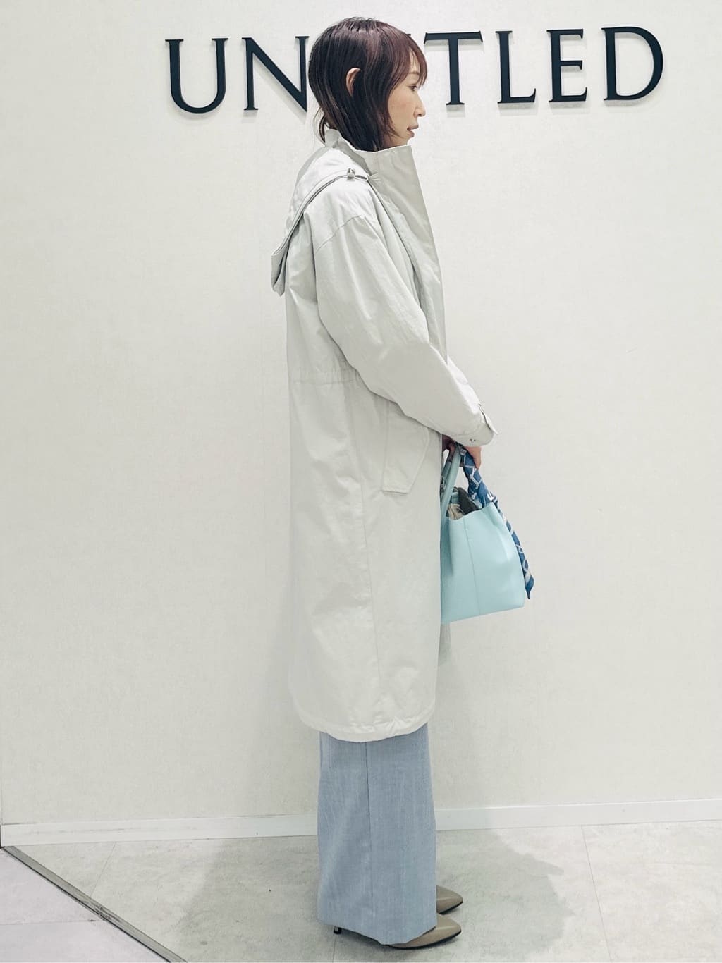 Miwaさんの「UNTITLED｜◆【ゆったり/洗える】クロップドニットプルオーバー」を使ったコーディネート