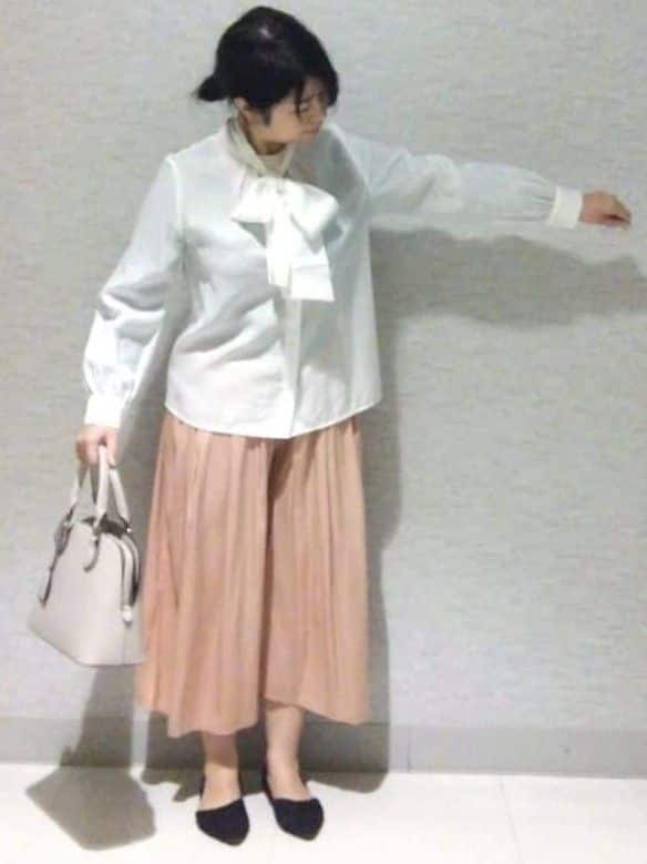 sakoさんの「Reflect｜【SS-4Lサイズ／通勤／セットアップ可】ノーカラージャケット」を使ったコーディネート