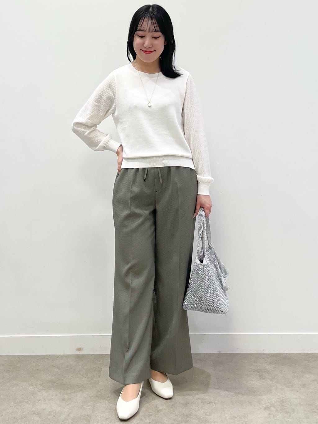 yukariさんの「Reflect｜【着回し力◎】ジャケット風ニットカーディガン」を使ったコーディネート
