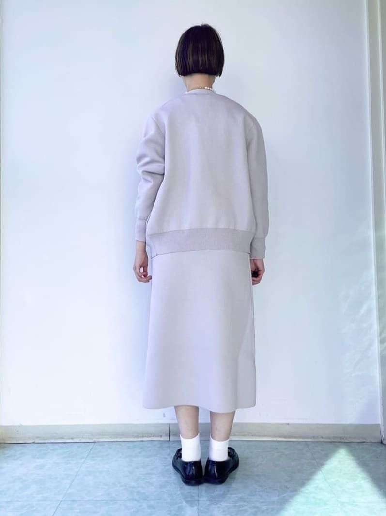 aliceさんの「UNTITLED｜◆【軽羽織り/セットアップ可】ジップアップニットカーディガン」を使ったコーディネート