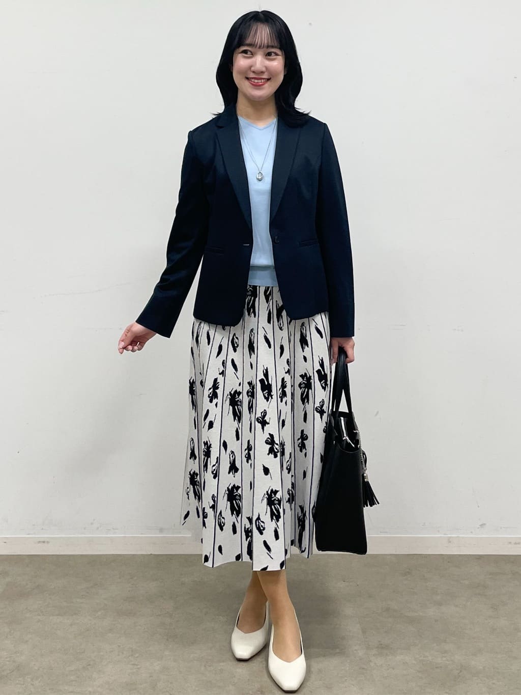 yukariさんの「Reflect｜レースデザインスリーブニットプルオーバー」を使ったコーディネート