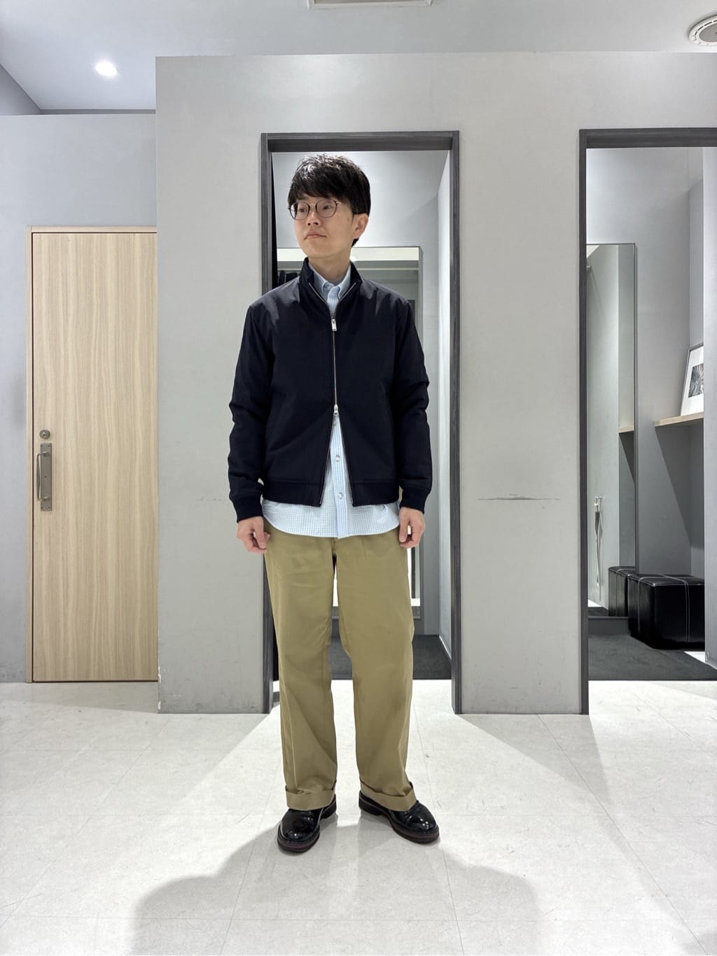 わいずみさんの「TAKEO KIKUCHI｜【BOWLER HAT LABEL】エクスプローラー Gジャン」を使ったコーディネート