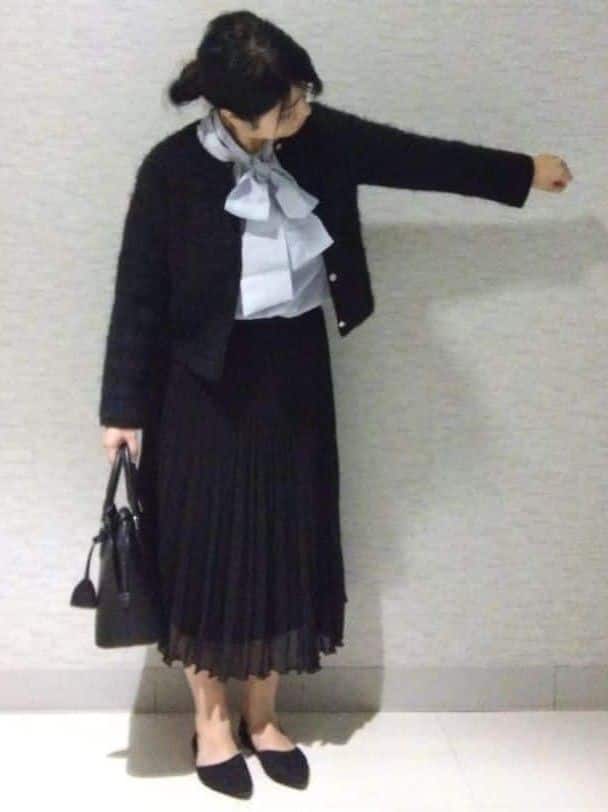 sakoさんの「Reflect｜【お食事会やお出かけに◎】ふんわりジャカード編みカーディガン」を使ったコーディネート