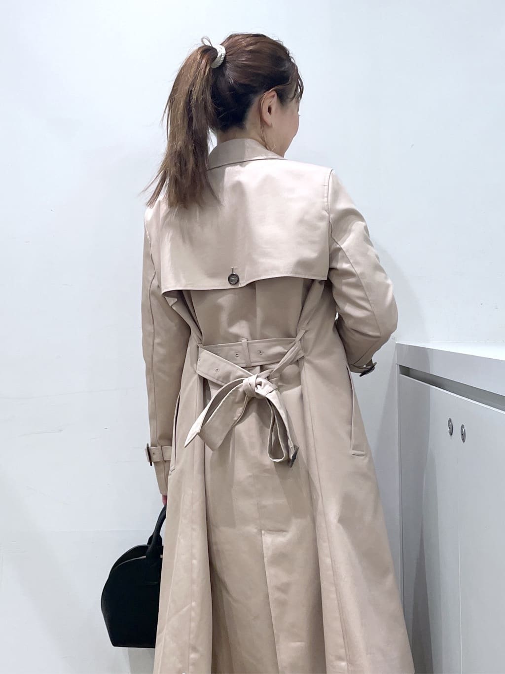 Junさんの「index｜撥水トレンチコート【洗濯機OK／花粉対応】《XS～3L》」を使ったコーディネート