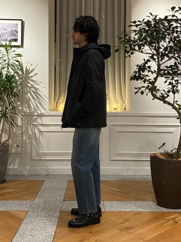 junyaさんの「DRESSTERIOR｜【防水/透湿素材/ウォッシャブル】ウォータープルーフ マウンテンパーカー」を使ったコーディネート