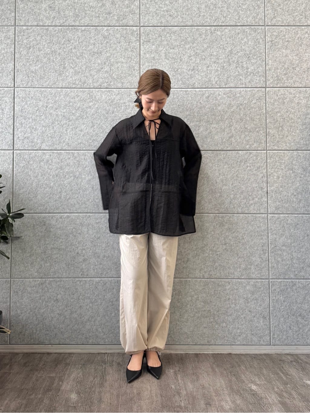 uchi__yamaさんの「CODE A｜drawcord utility pants」を使ったコーディネート