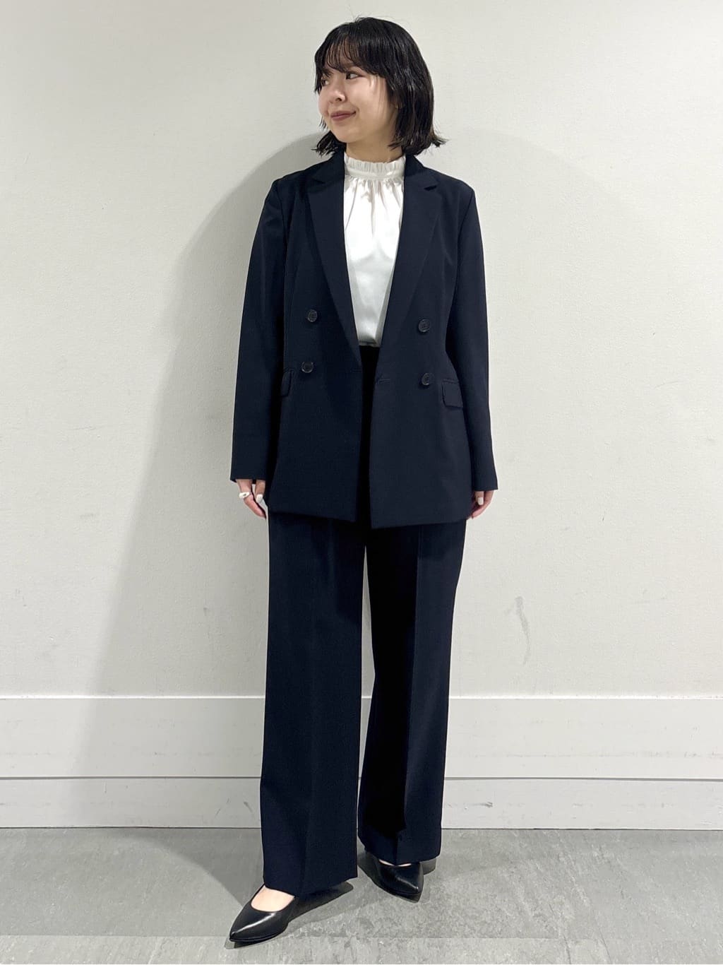 モエカさんの「UNTITLED｜【新色追加/接触冷感/セットアップ可】エアリー ワイドパンツ」を使ったコーディネート