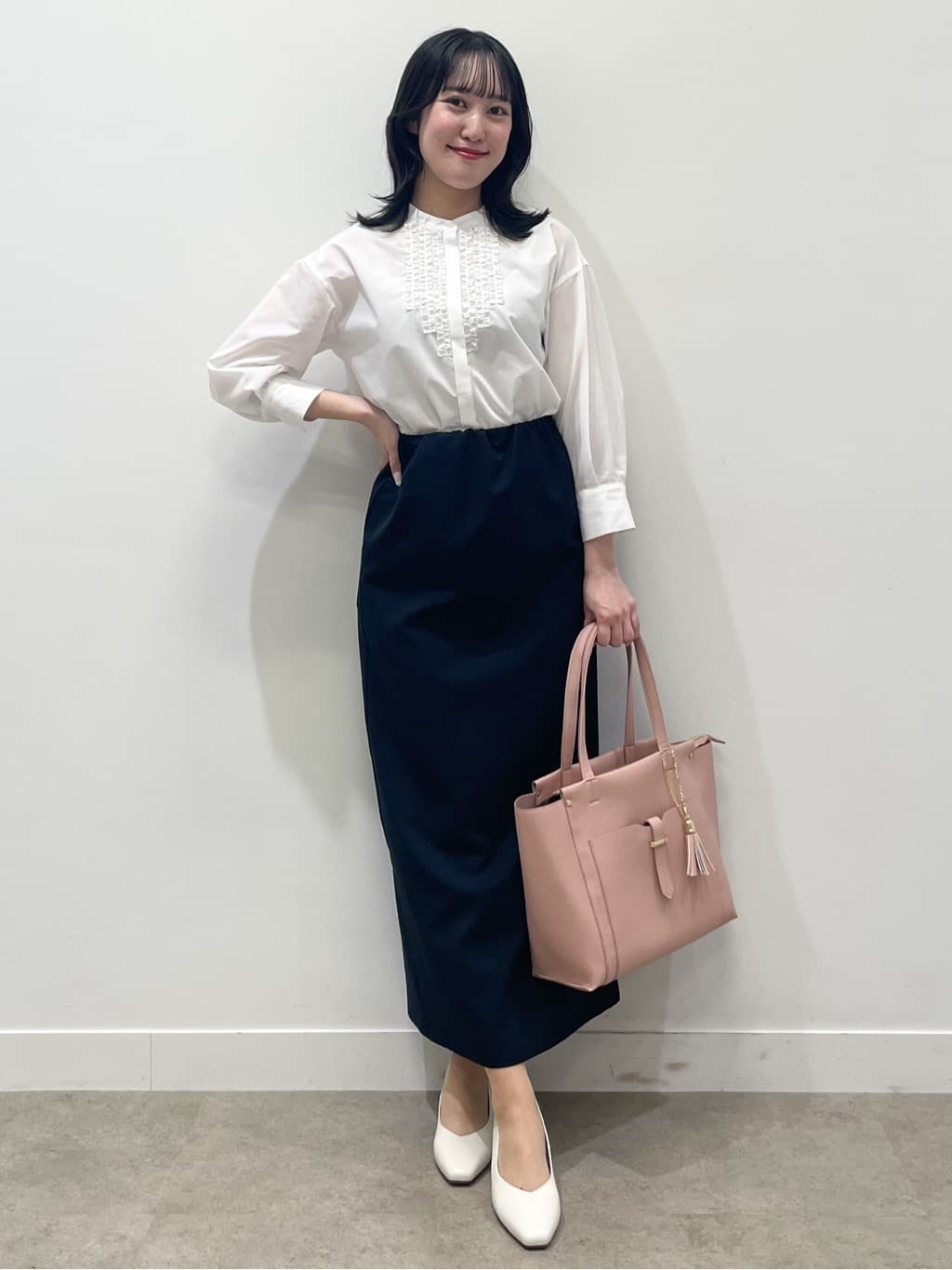 yukariさんの「Reflect｜【単品使い◎】ジャケット＋ナロースカートセット」を使ったコーディネート