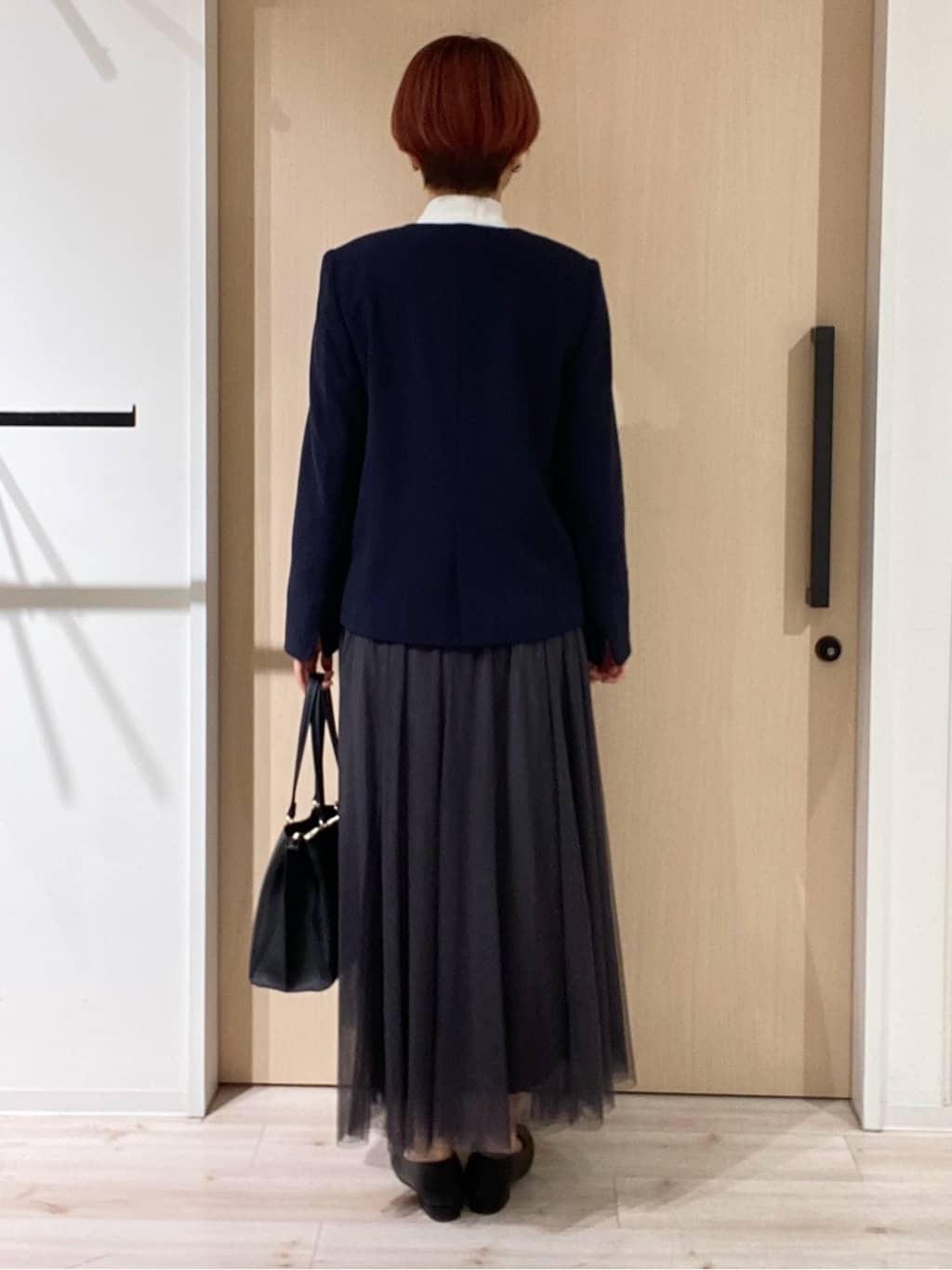 ひらしーさんの「SHOO･LA･RUE｜【洗濯機可/S-3L】リボンボウタイが魅力　大人の華やかブラウス」を使ったコーディネート