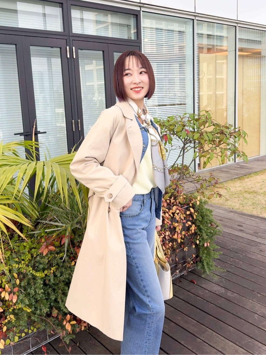 𝐜𝐡𝐢𝐤𝐚さんの「SHOO･LA･RUE｜【SHOO・LA・RUE DENIM】羽織るだけでこなれる　オーバーサイズデニムジャケット」を使ったコーディネート