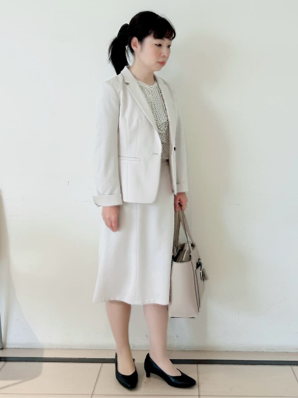 ひーさんの「Reflect｜【SS-4Lサイズ／UVカット／接触冷感】匠ジャケット／ベーシックテーラード」を使ったコーディネート