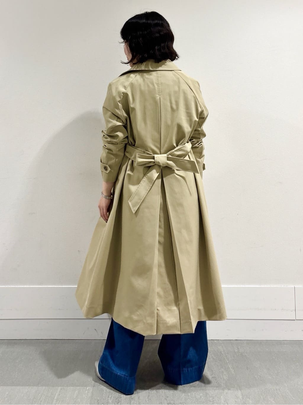 モエカさんの「UNTITLED｜◆【はっ水/洗える】タスランステンカラーコート」を使ったコーディネート