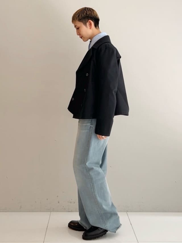 OCHIAIさんの「DRESSTERIOR｜◆ウォッシャブルコットンカシミヤプルオーバーニット」を使ったコーディネート