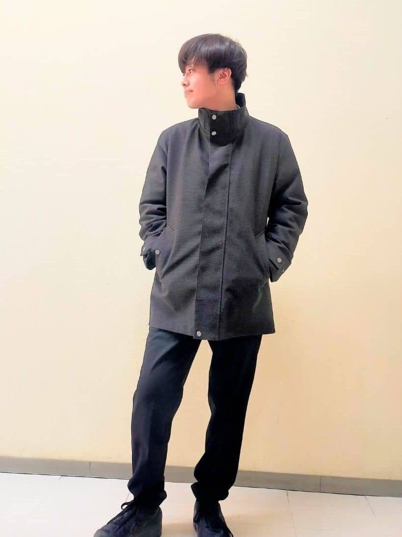 nerさんの「TAKEO KIKUCHI｜カカオ柄プリントシャツ」を使ったコーディネート