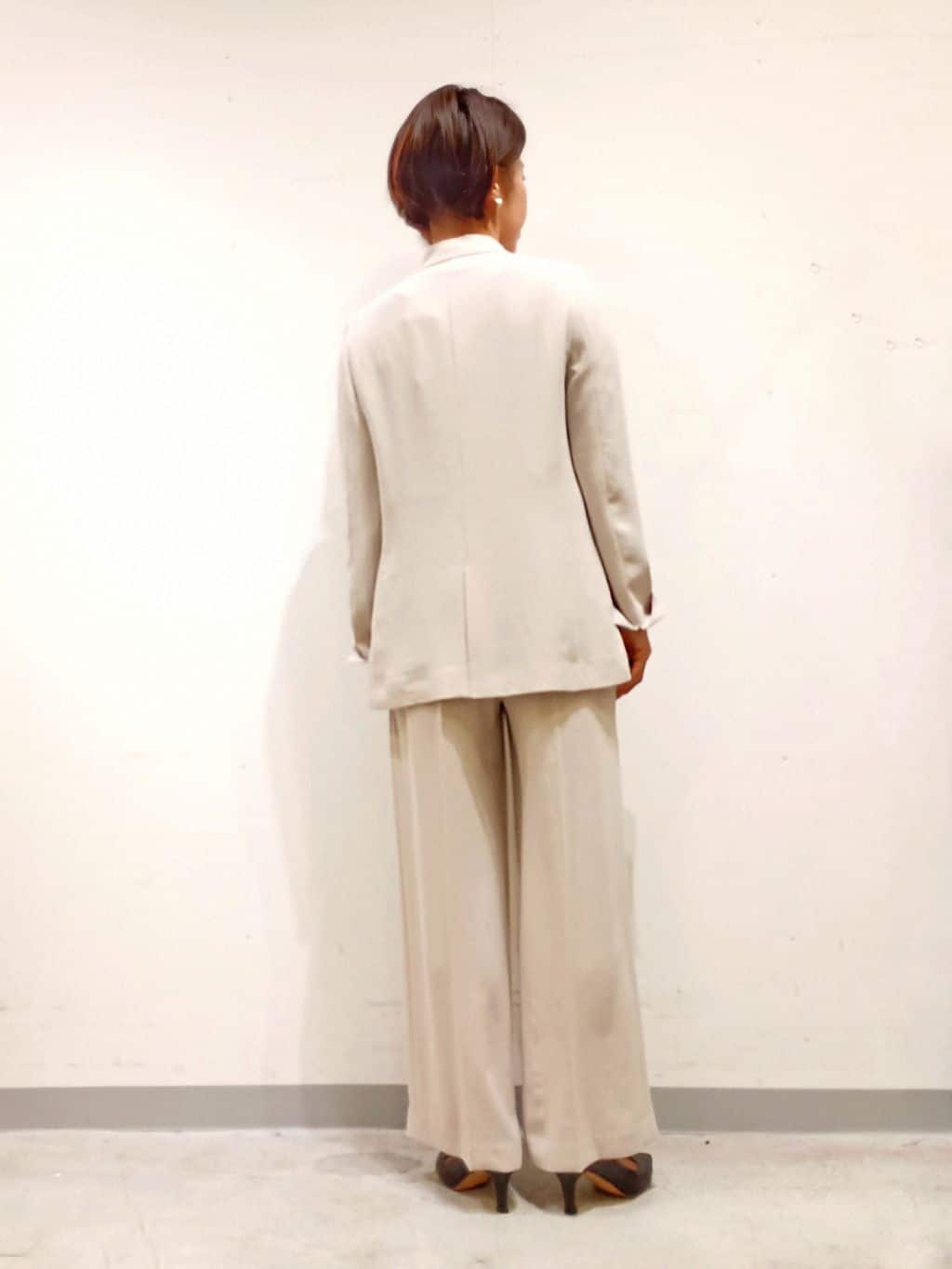 Kさんの「INDIVI｜【洗える／多機能／SETUP可】着る日傘ダブルジャケット」を使ったコーディネート