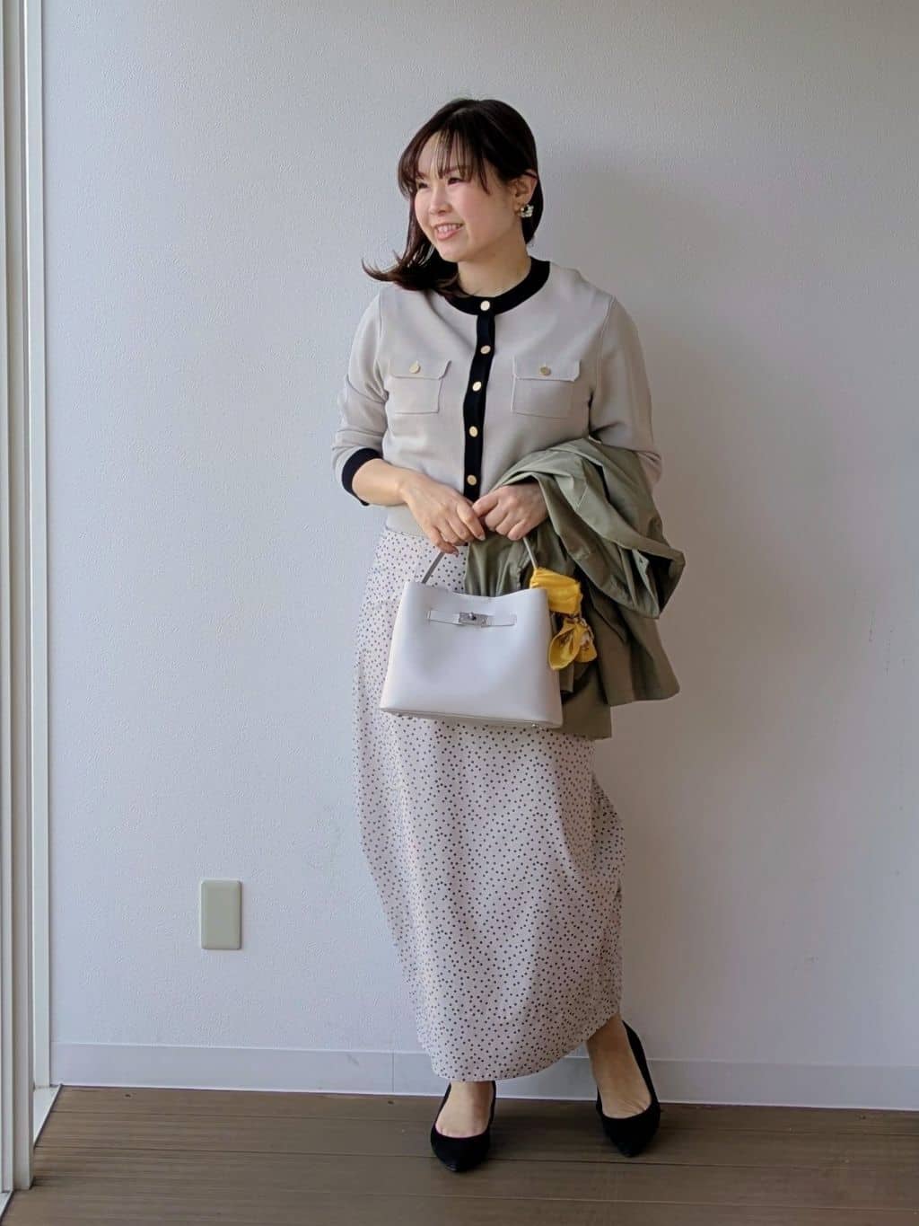 なみきさんの「UNTITLED｜◆【はっ水】ライトコットンミリタリーコート」を使ったコーディネート