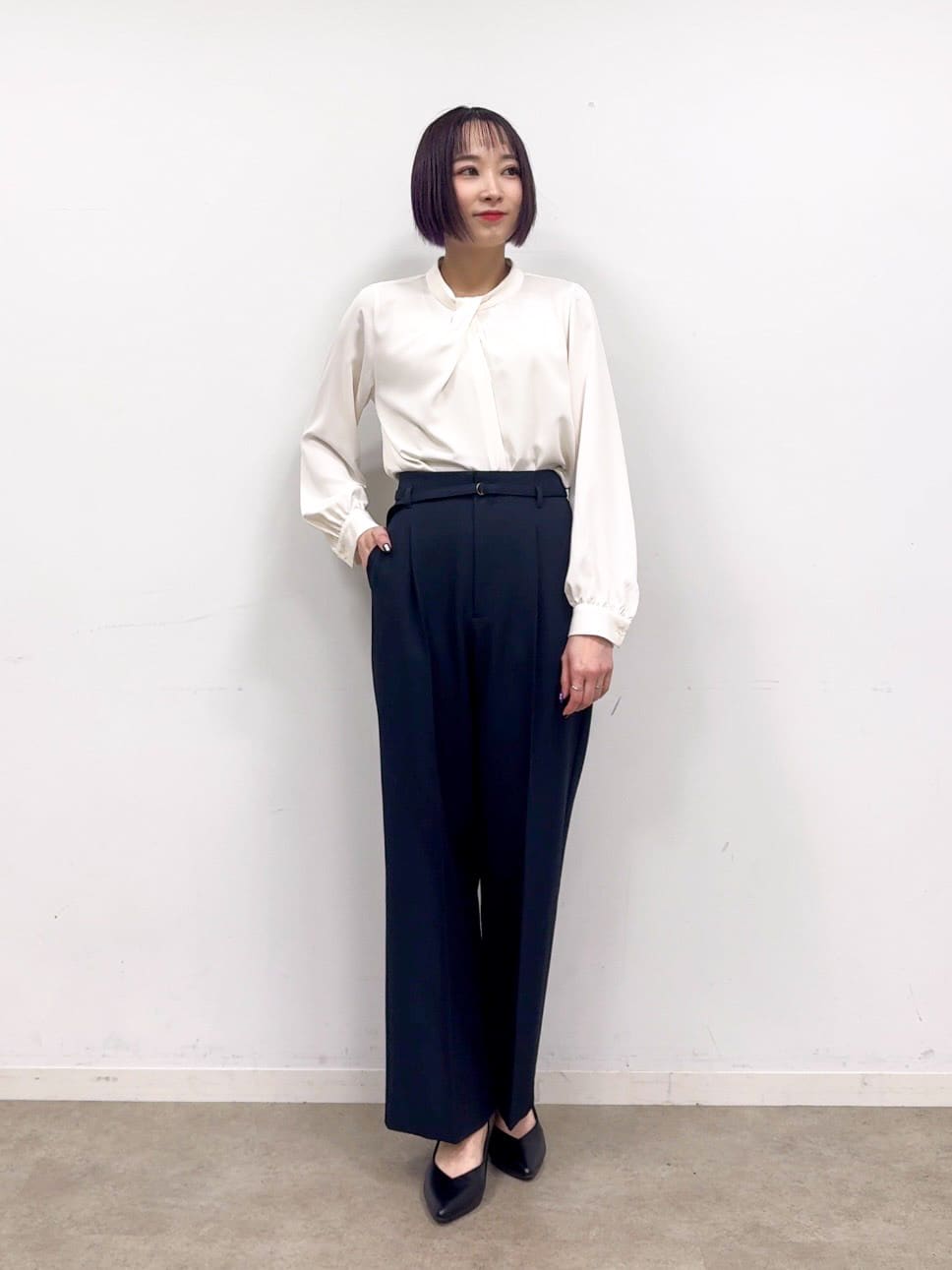 𝐜𝐡𝐢𝐤𝐚さんの「SHOO･LA･RUE｜【洗濯機可/イージーケア/UV】オンオフ使える　ゆったりダブルジャケット」を使ったコーディネート