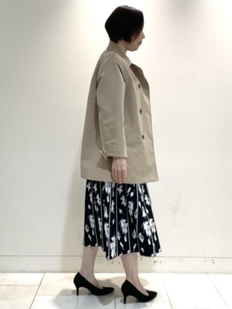 フミさんの「Reflect｜【オン・オフ着回しやすい◎】ダブルブレストジャケット」を使ったコーディネート