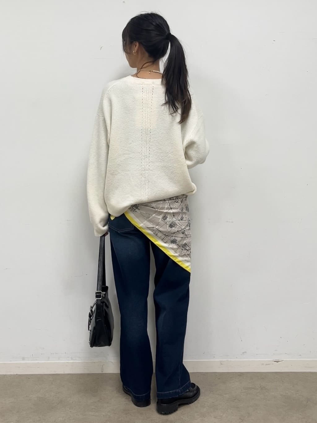 cotaniさんの「SHOO･LA･RUE｜【3WAY】フェイクパールネックレス」を使ったコーディネート