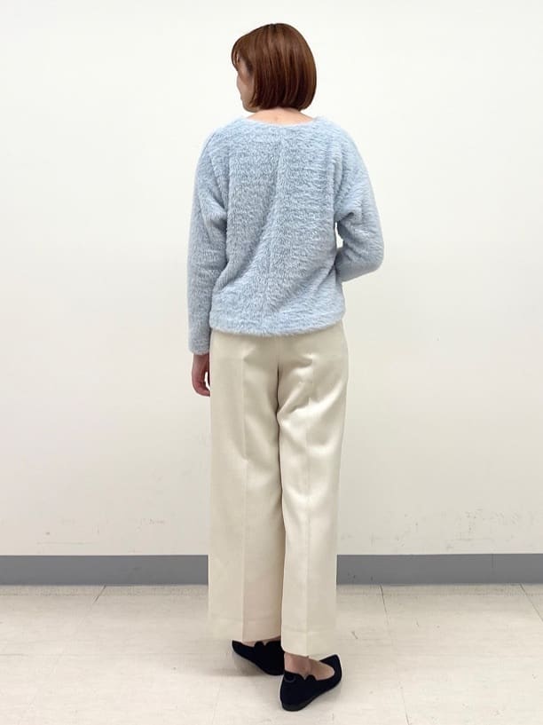 まいこさんの「INDIVI｜【洗える】エアリーシャギートップス」を使ったコーディネート