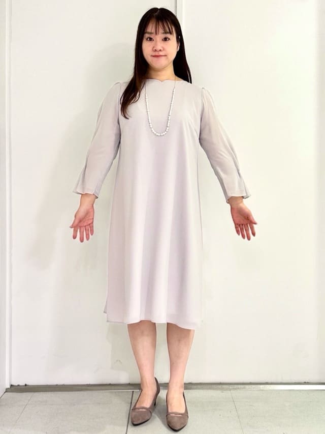 miさんの「Reflect｜【SS-4Lサイズ／セットアップ可】キャンディスリーブワンピース」を使ったコーディネート