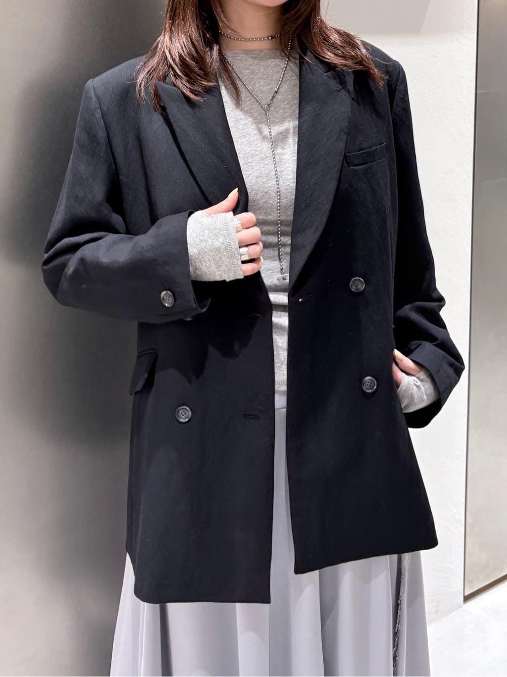 iwamiさんの「CODE A｜arc tailored jacket」を使ったコーディネート