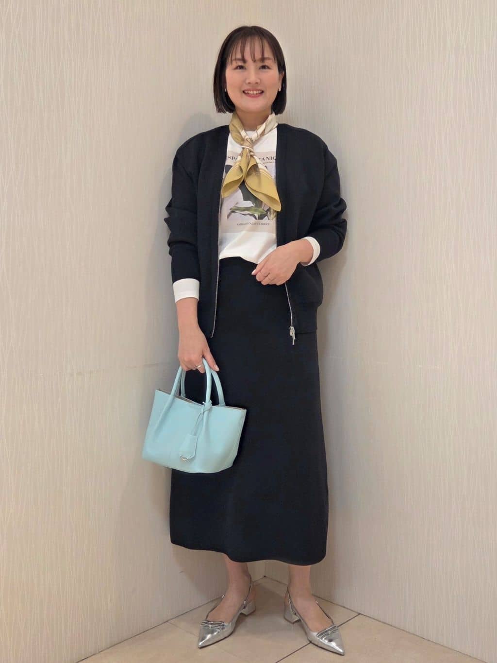 naokoさんの「UNTITLED｜【コットン100/洗える】フォトロングTシャツ」を使ったコーディネート