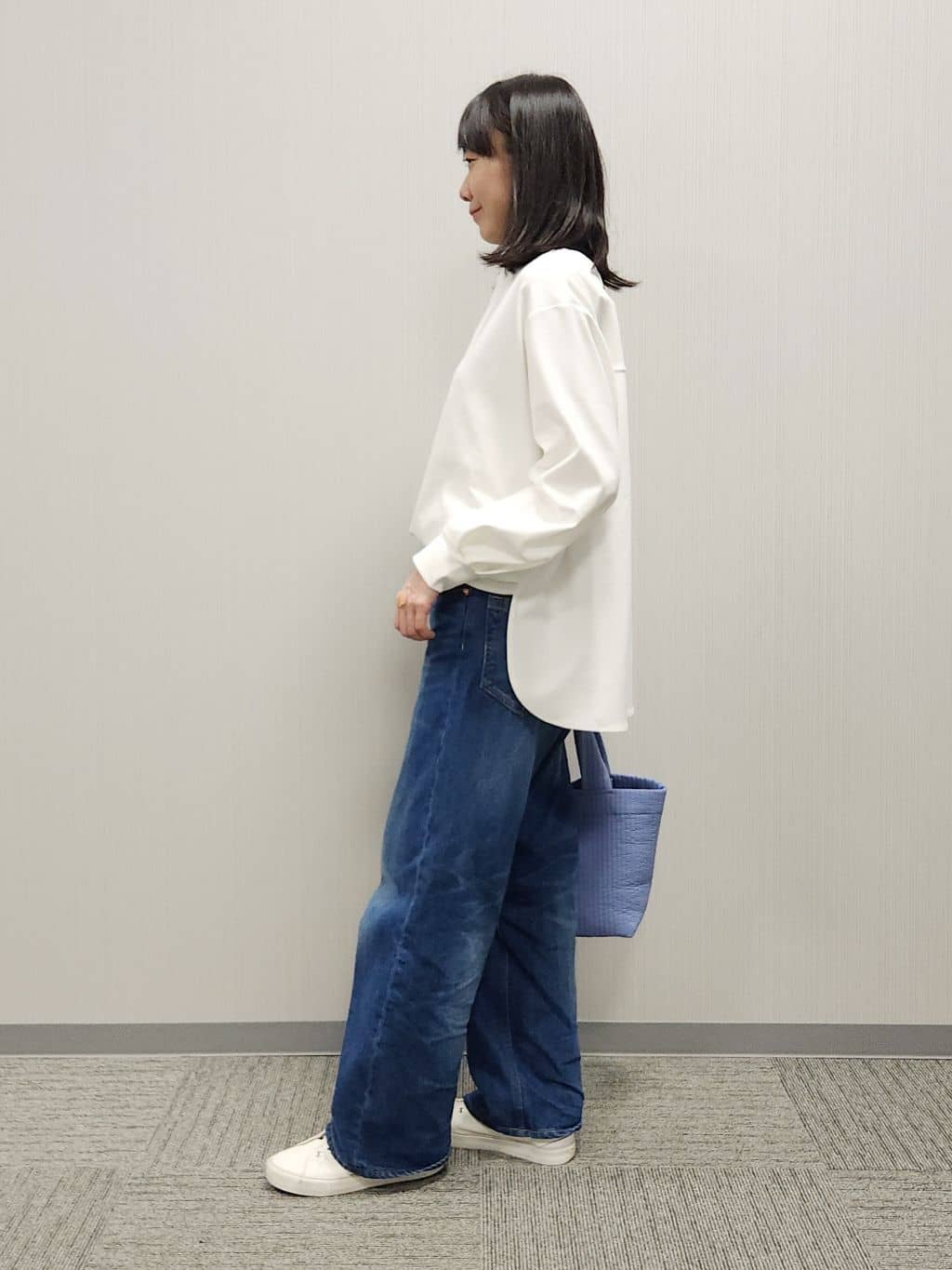 naraさんの「Dessin｜【体型カバー/レイヤード/洗える】ジョーゼットプルオーバーブラウス」を使ったコーディネート