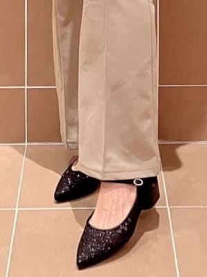 Ｋさんの「ESPERANZA｜甲ストラップシアーパンプス」を使ったコーディネート