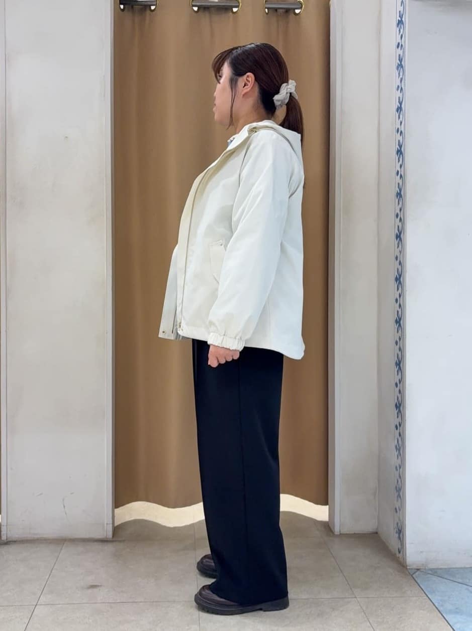 SO(R)Aさんの「SHOO･LA･RUE｜【洗濯機可/S-LL】ほどよいゆとりの もちっとやわらかリブニット」を使ったコーディネート