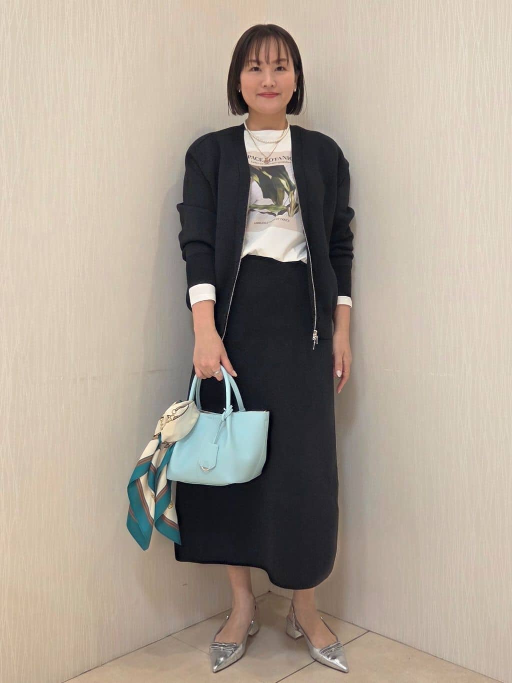 naokoさんの「UNTITLED｜【コットン100/洗える】フォトロングTシャツ」を使ったコーディネート