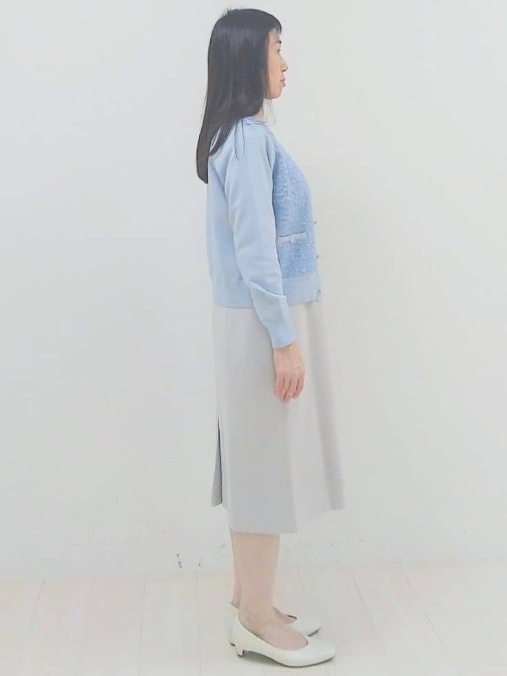 SANAさんの「Reflect｜【フォーマル／入卒／長さ調節可】淡水パールロングネックレス」を使ったコーディネート