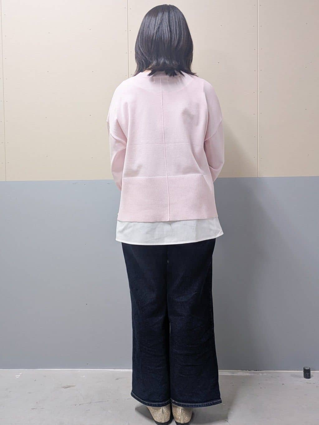 ゆきさんの「OPAQUE.CLIP｜《ツインセット》ワイドニット&times;裾フレアタンクトップ【洗濯機OK】」を使ったコーディネート