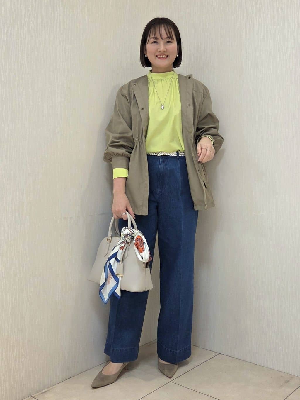 naokoさんの「UNTITLED｜◆【はっ水】ライトコットンミリタリーコート」を使ったコーディネート