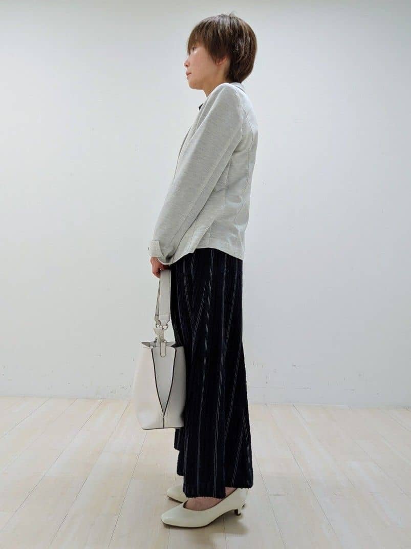 nishiさんの「Reflect｜【SS-4Lサイズ／UVカット／接触冷感】匠ジャケット／ベーシックテーラード」を使ったコーディネート