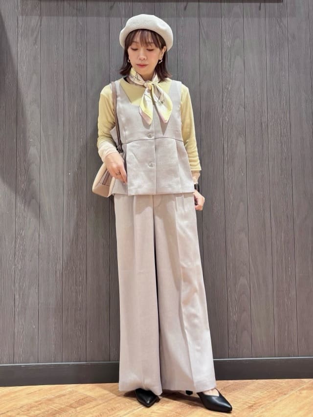 meiさんの「SHOO･LA･RUE｜【2点セット/S-LL】着回し力も抜群 着るだけで決まる大人上品セットアップ」を使ったコーディネート