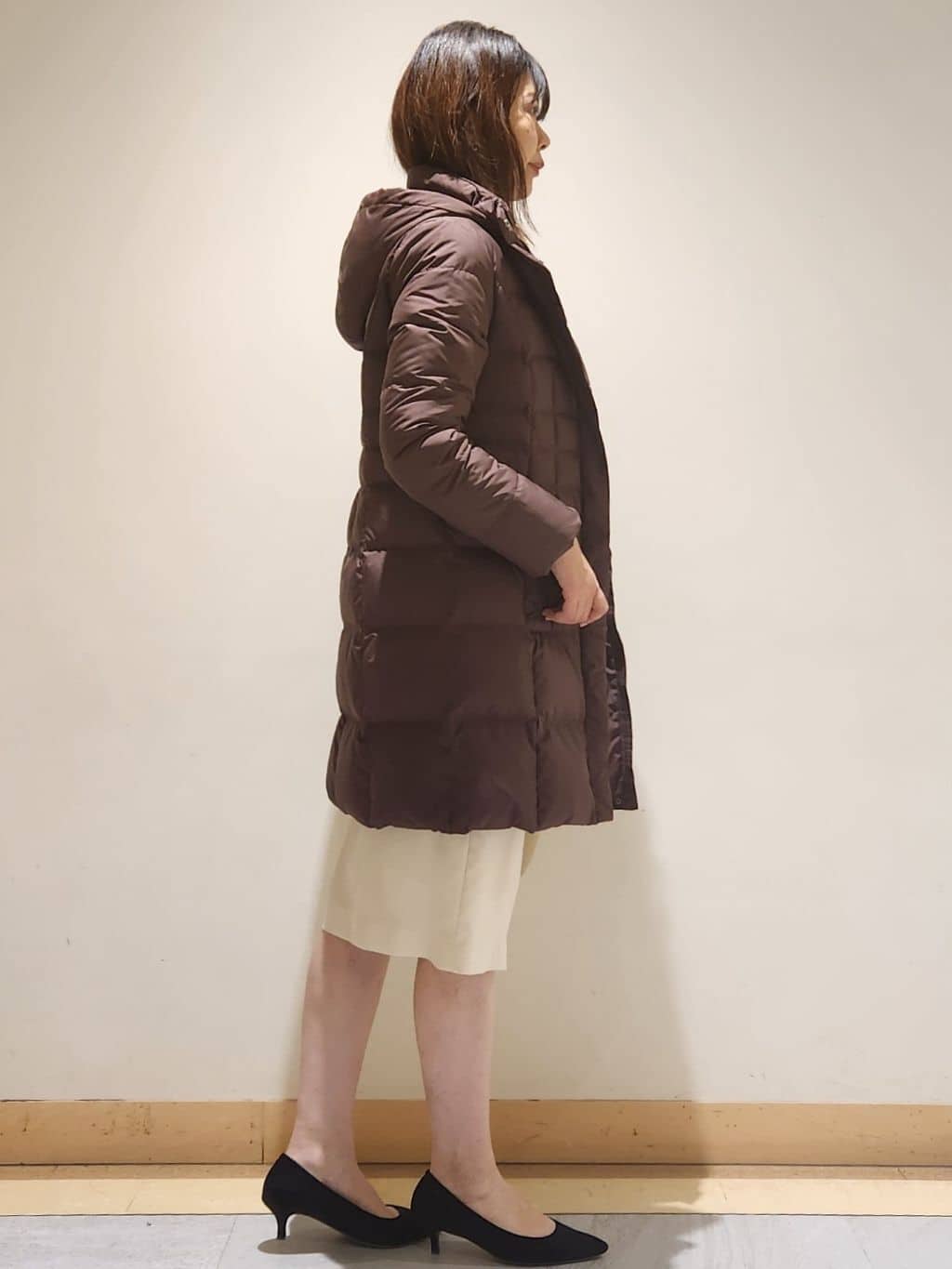 yukaさんの「COUP DE CHANCE｜【手洗い可／日本製】カラーレスジャケット」を使ったコーディネート