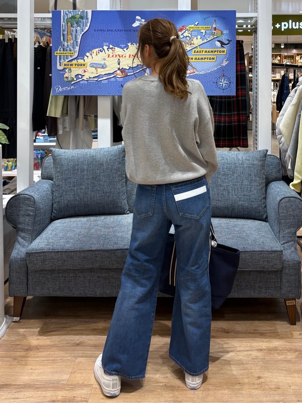 yuinaさんの「Dessin｜【ユニセックス/洗える】ロゴ刺繍入りコットンジャカード」を使ったコーディネート