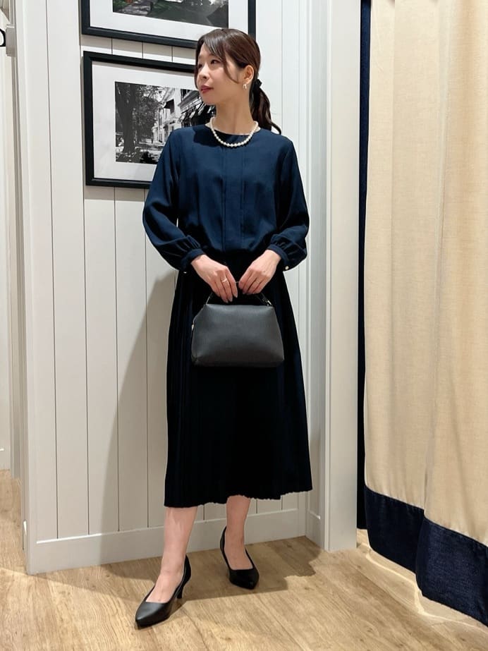 mihoさんの「Dessin｜ジョーゼットワンピース」を使ったコーディネート