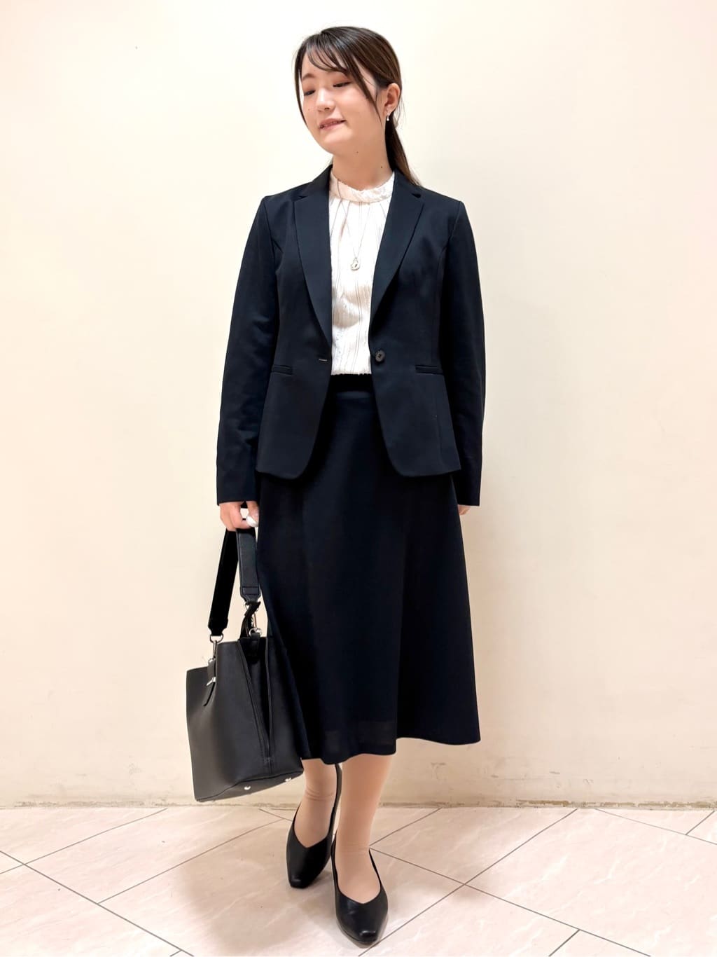 mikiさんの「Reflect｜【SS-4Lサイズ／UVカット／接触冷感】匠ジャケット／ベーシックテーラード」を使ったコーディネート